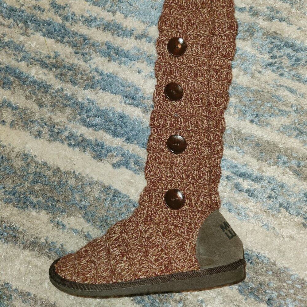 Muks Luks knitted boots || sz 8 - Picture 2 of 9
